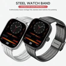 Metal Strap For Redmi Watch 5/4 Stainless Steel Bracelet Wristband Compatible With Xiaomi Band 9 Pro/ For Mi Band 8 Pro Belt Accessories - For Redmi Watch4/5/Mi Band 8/9 Pro - View 12
