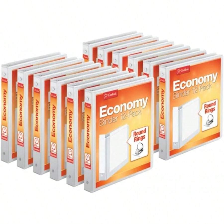 Almacenamiento de archivos Cardinal Premier fácil de abrir, Blanco, 1.58 (5/8'') - Blanco - Ver 1