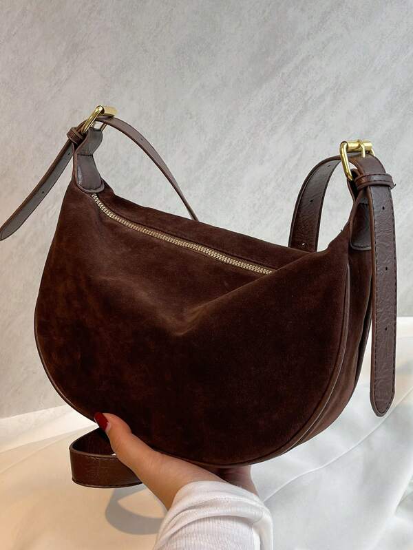 High-Quality Retro Handbag For Women, Large Capacity, Unique Design Crossbody Dumpling Bag, Suitable For Shopping, Dating, Commuting, Young Women, College Students, Newlyweds, Office Workers. Ideal For Office, University, Work, Business, Commuting, Outdoor, Travel And Leisure