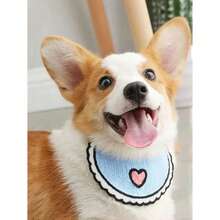 Adjustable Pet Bib, Cute Drool Bib, Suitable For Cats & Dogs, Dog/Puppy Bandana, Pet Supplies - Multicolor - View 8