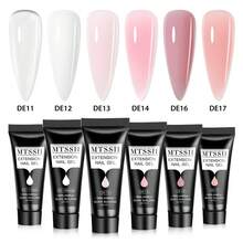 Bộ 11 món/bộ 20ml Gel nối móng Polygel, bộ dụng cụ làm móng nghệ thuật Polygel màu trắng trong suốt, gel UV tạo hình đầu móng acrylic, cọ vẽ kèm 20 khuôn nối móng. - Nhiều màu - Xem 6