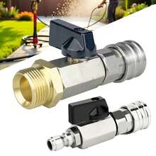 Adaptador de válvula de manguera de pistola de agua de lavadora de alta presión, Interruptor de válvula de manguera de pistola de agua de lavadora de alta presión