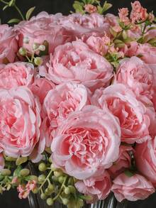 1 قطعة/3 قطع من الزهور الاصطناعية الحرير بوكيه الزهور الكاذبة الزنبق للديكورات الخريفية وأعياد رأس السنة الجديدة، ديكور الزفاف للمنزل وغرفة الطعام والنوم، اكسسوارات حفلات الأعياد والمناسبات، ديكورات حديقة خارجية