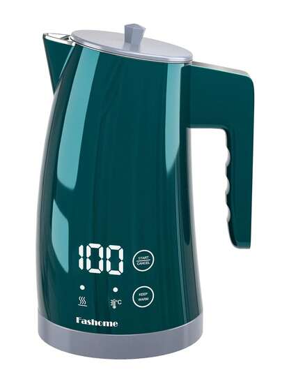 Electric Kettle For Boiling Water, 1300W Electric Tea Kettle, 1.25L Fast Boil Tea Pot With Stainless Steel Interior, Auto Shut-Off, Boil-Dry Protection