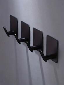 4 Stück selbstklebende Handtuchhaken, 304 Edelstahl Handtuchhalter Wandhaken, rutschfest und wasserdicht, ideal für Badezimmer, Toilette, Küche, wandmontierter Kleiderständer, Kleiderständer, Kleiderbügel, Aufhängehaken, Aufhänger, Raumdekoration, Türgarderobe, Wandhalter, Kleiderschrank-Organizer, Schlüsselhalter, Kleiderständer, Klebehaken, Badezimmer-Aufbewahrung