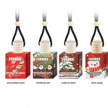 1 pieza Spray de aromaterapia de 8ml, ambientador aromático que elimina olores y tiene una fragancia duradera. Adecuado para refrescar el baño, decorar el interior del coche y aromaterapia. Es un excelente regalo de invierno para mujeres y un gran regalo para amigos cercanos. Se puede usar para refrescar el aire, máquinas de aromaterapia, ambientadores para el hogar, hogares con fragancia, ambientadores de baño. Decoración del hogar, decoraciones navideñas, decoración de habitaciones navideñas, regalos de Navidad