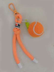 Handmade Woven Tennis Ball Bohemian Polyester Colorful Keychain, Backpack, Phone Charm, Clothing Accessory, Bookbag Lanyard, Holiday Small Halloween Accessories Teachers Day Christmas Gift Ideas Bag Accessories Lanyards With Id Holder Car Accessories Bag Charms