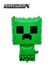 Microsoft 59-częściowy zestaw balonów Mincraft oficjalnie licencjonowany, animowany, akcesoria peryferyjne, dekoracja, artykuły na imprezę tematyczną, urodziny, Boże Narodzenie, najlepszy wybór dla rodziny, przyjaciół, prezenty