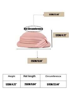 HIMESPORT Elegant Wool Felt Beret Hat - French Millinery Wedding Cocktail Cap For Women With Ribbon, Perfect For Formal Church, Tea Party & Formal Occasions - Solid Color - View 3