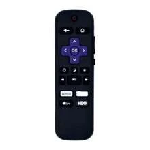 Control Remoto Atvio Roku TV – Reemplazo Universal para Televisores Roku - Negro - Ver 1