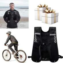 Unisex Running Vest Backpack, Adjustable Chest Strap Running Water Bag Vest (Backpack Only, No Inner Bag), Lightweight Reflective Camel Water Bag Backpack, Breathable Water Bag Backpack, Suitable For Marathon, Hiking, Cycling And Other Sports (Backpack Only), Fitness Bag, Running Accessories, Women's Sports Bag, Sports & Fitness Bag, Large Capacity Travel Bag, Essential For Men's Travel, Durable, Suitable For Running, Hiking And Other Sports. - Multicolor - View 9