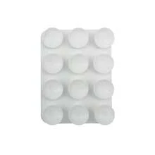 1 个硅胶吸盘手机支架 - 防滑自粘式手机握把、免提多场景智能手机配件、便携式视频和自拍支架，无需电池