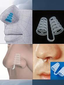 8PCS Adjustable Nose Up Lifter - Clear Nose Lift Clip - Reusable, Unscented, No Battery Needed, Multi-Scenario Use For Beauty Enhancement And Comfort