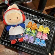 [Boots Only] Plush Doll Outfit Accessories - Bowknot Boots