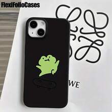 Fundas y carcasas protectoras para phone con diseño de monopatín y orificios grandes. Compatibles con phone 16 Pro Max, 16, 15 Pro, 14, 14 Plus/14 Pro Max, 13, 13 Pro, 12 Pro, 11/11 Pro y la serie Pro. Ideales para regalar en cumpleaños y fiestas. - Negro - Ver 4