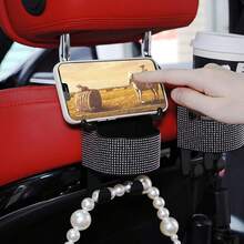 Automobile Supplies-Multifunctional Car Seat Backrest Hook, Back Seat Cup Holder With Hook, Multifunctional Car Seat Cup Holder Hook (2)