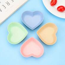 1pc Cute Little Hamster Golden Bear Food Bowl Squirrel Chipmunk Squirrel Food Bowl Feed Box Hamster Love Cute Feeding And Water Bowl Heart Star Bowl Pink For Pet Feeding