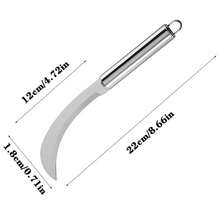 1 件不锈钢椰子开壳器，创意椰子尖刺工具，专用椰子壳开壳器，水果削皮器 - 彩色 - 查看 11