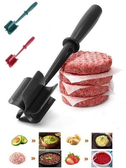 1pc Meat Grinder, Heat-Resistant Meat Grinder, Suitable For Hamburger, Ground Beef, High-Quality Meat Mincing & Grinding Machine, For Making Hamburgers, Ground Beef, Turkey Meat And More