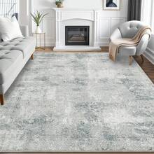 Bedding Large Rugs For Living Room 140x200cm, Modern Boho Washable Area Rug With Non Slip Backing, Soft Short Pile Carpet For Bedroom, Kitchen, Dining Room - Boho Grey - View 5