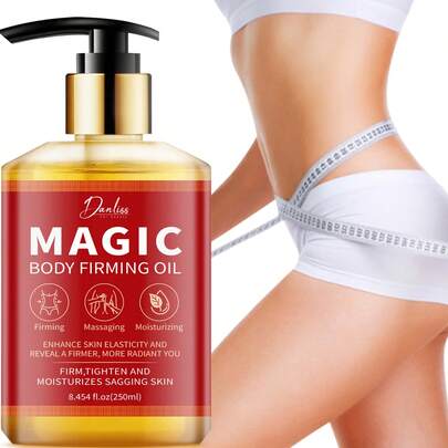 250ml Magic Body Firming Oil - Body Care Skin Oil Moisturises And Reduces Fine Lines On Cheeks, Belly, Thighs, Arms