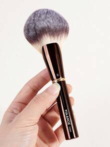 1pc Super Soft Synthetic Travel Makeup Brush Set, Including Foundation, Powder, Blush, Contour, And Detail Brushes. Gentle On Skin, Effective For Liquid, Cream, And Powder Cosmetics. Ideal Gift For Women And Girls, Containing Multiple Functional Brushes. - Coffee Brown - View 1