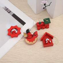 30pcs/Set Christmas Ornament Plush Toys Gift Box