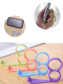 Universal Compatible Mobile Phone Stand, Allowing You To Enjoy Movies On Your Phone In Bed With Random ColorsThe Multi-Color Phone Stand Is Portable And Can Be Used In Various Occasions. Watch TV Programs And Free Your Hands. You Will Never Get Tired.