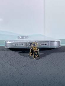 1pc Butterfly And Letter Dust Plug Compatible With Iphone Charging Port Type-C Charging Port Data Port Plug. Compatible With Mi Oppo Vivo Samsang Iphone5-16 Earphone