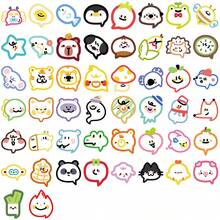 50Pcs Fashion Ins Cartoon Bubble Animal Transparent Stickers Cute Kawaii Colorful Lines Stickers Clear Aesthetic Sticker Pack PET Waterproof Stickers For Envelope,Water Bottle,Computer,Laptop,Phone,Luggage,Notebook,Fridge