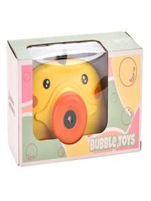 Ricolandia Bunny Toy Bubble Machine Camera Shape With Automatic Music For Children - Kuning - View 4