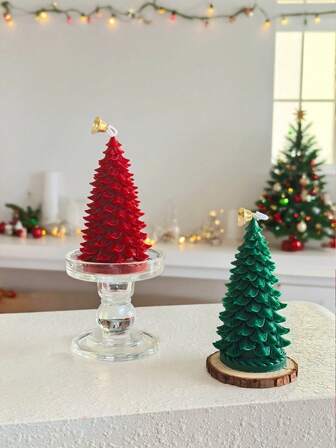 Świece aromaterapeutyczne, świece dekoracyjne na choinkę, dekoracja na środek świec bożonarodzeniowych, urocze prezenty świąteczne, odpowiednie dla kobiet, prezenty zimowe, prezenty dla bliskich przyjaciół, dekoracje świąteczne, wystrój pokoju, prezenty świąteczne