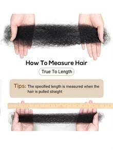 Brown Afro Kinkys Bulk Human Hair Extensions For Dreadlocks Extensions Repair Locs Mini Twist Braiding Afro Kinky Human Hair For Locs 1 Pack - Dark Brown - 查看 5