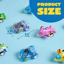 6/12/24/48 Pcs Mini Car Toy Set, Children Toy Cars, Party Favors, Classroom Rewards, Piñata Fillers, Candy Bags For Boys & Girls, Christmas Gifts, Assorted Styles & Colors - Multicolor - View 7