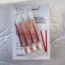 Pet Longasia Multi-Purpose Swabs - Hypoallergenic, Easy To Carry & Use, Ideal For Makeup Application & Skincare, 100 Count, Skincare Essentials|Hypoallergenic Swabs|Soft Texture Swabs, Makeup Brushes And Swabs - Multicolor - View 6