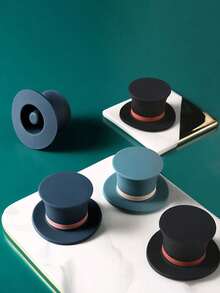 1pc Silicone Wine/Champagne Bottle Stopper, Reusable Silicone Wine/Beer Bottle Sealer, Champagne Beverage Airtight Seal, Silicone Bottle Cap, Easy To Use With Good Sealing Performance