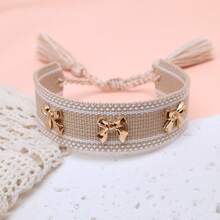 Women String Bracelets - Khaki - View 2