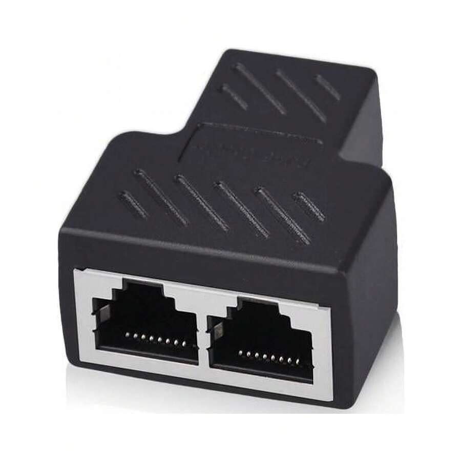 RJ45 1to2 Splitter LAN Network Ethernet Cable Connector