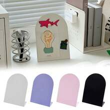 桌面磁性留言板记事板立式胸卡收纳展示板