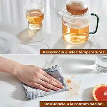 Juego de 2 Mesa de Centro para Sala Minimalista - Mesas Redondas para Sala de Estar,Mesa de Centro para Minimalista (70 * 70 * 45cm + 50 * 50 * 38cm) (Negro) - Blanco - Ver 3