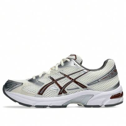 Asics GEL-1130 Unisex Sneakers Running GEL Cushioning Lightweight Comfort Synthetic Leather Versatile Active Daily Casual Cream Reddish Brown 1202A164-119