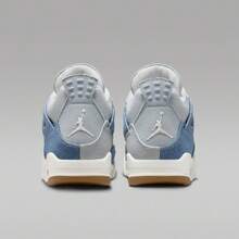 女款 Air Jordan 4 复古篮球鞋，中帮，IB6716-100 - 白色 - 查看 4
