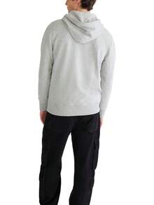 Sudadera con capucha con cremallera completa y logo Aero - Arco - Niebla - Ver 9
