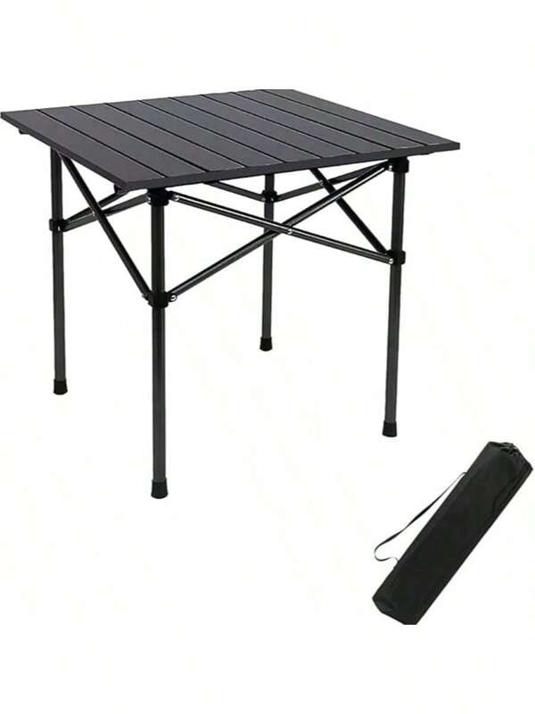 Portable Folding Table For Outdoor Picnic, Fishing, BBQ, Camping And Road Trips - Compact Folding Table For BBQ, Camping And Snack Stalls. Camping Outdoor Patio Bulk Shipping Self-Assembly