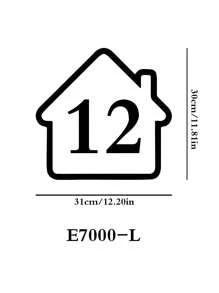Custom Wheelie Bin Stickers, Personalized Address Labels, Personalize Your Trash Can With House Number & Street Name Decals, Customized Stickers For House Number Address Label Sticker, Customized Label Used For Garbage Bins,Personal Items