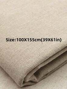 1 件 61 英寸宽天然亚麻面料，纯色，适用于桌面工艺品和配件 - 彩色 - 查看 12