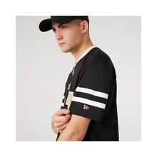 New Era New Orleans Saints Men's T-Shirts Black - Black and Yellow - View 4