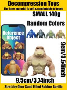 圣诞装饰 1 件创意玩具压力大猩猩玩具，创意搞笑玩具，搞笑愤怒的猴子肌肉，玩具，猴子，玩具 - 多種顏色 - 查看 3