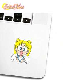 TOEI ANIMATION 50pcs  Officially Licensed Tsukino Usagi Vinyl Sticker Cartoon Cute  Ami DIY Label High Quality Waterproof UV Scratch Resistant Great For Mom Dad Grand Mother Father Teacher Sister Brother Boy Girl Friend Funny Valentine's Day Gifts Hino Rei Kino Makoto