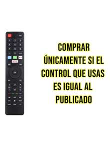 Control Remoto Harmontec Y Vios Smart Tv Net flix Primevideo - Multicolor - Ver 2